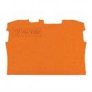 Placa terminala pt cleme de 4 mmp, potocalie Wago