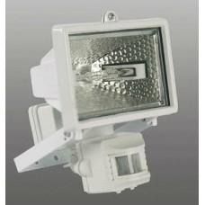 Proiector halogen cu senzor B-5SL, R7S, 150W, IP44, alb