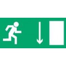 Pictograma P12 (door down 2, right) Brilux