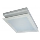 Corp iluminat fluorescent incastrat ORVENA418, dispersor opal, T8 4x18W Brilux